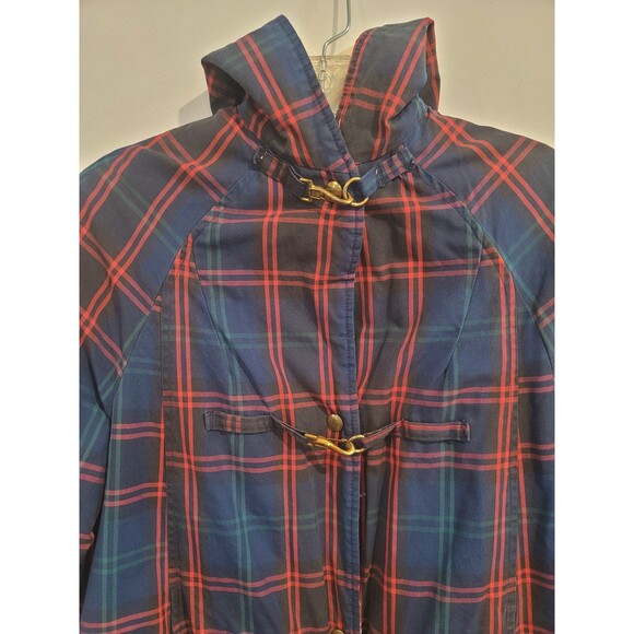 Original 1950s Vintage Blue And Red Plaid Thermo Jac Padded Jacket - Picture 2 of 12